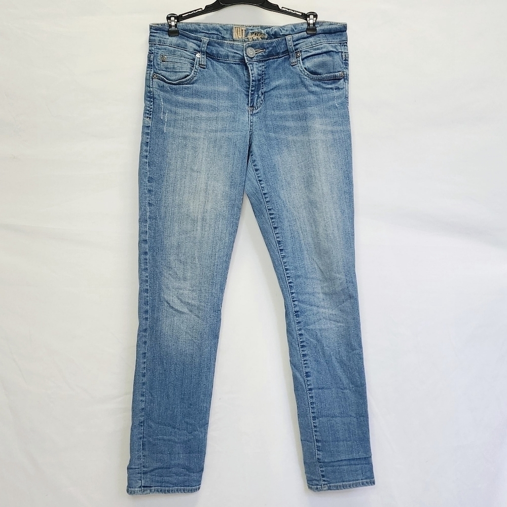 Kut from the Kloth Light Wash Straight Leg Jeans